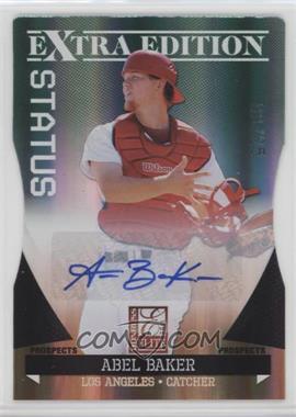 2011 Donruss Elite Extra Edition - Prospects - Emerald Status Die-Cut Signatures #5 - Abel Baker /25