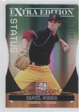 2011 Donruss Elite Extra Edition - Prospects - Emerald Status Die-Cut #17 - Daniel Norris /25