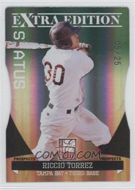 2011 Donruss Elite Extra Edition - Prospects - Emerald Status Die-Cut #72 - Riccio Torrez /25