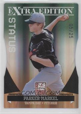 2011 Donruss Elite Extra Edition - Prospects - Emerald Status Die-Cut #79 - Parker Markel /25