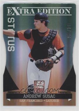 2011 Donruss Elite Extra Edition - Prospects - Emerald Status Die-Cut #89 - Andrew Susac /25