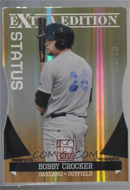2011 Donruss Elite Extra Edition - Prospects - Gold Status Die-Cut #97 - Bobby Crocker /10 [Noted]
