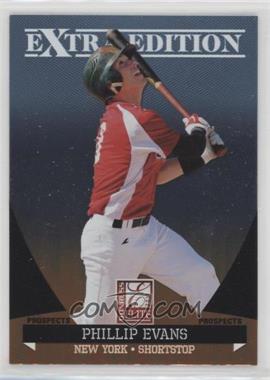 2011 Donruss Elite Extra Edition - Prospects #84 - Phillip Evans