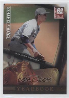 2011 Donruss Elite Extra Edition - Yearbook #17 - Matt Skole