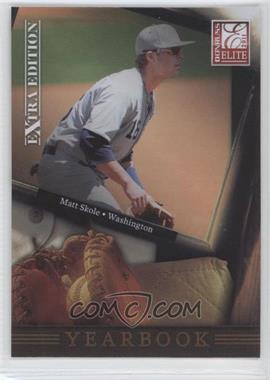 2011 Donruss Elite Extra Edition - Yearbook #17 - Matt Skole