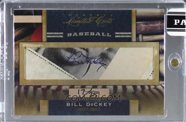 2011 Donruss Limited Cuts Cut Signatures - [Base] #19.2 - Bill Dickey (#d to 25) /25 [Cut Signature]