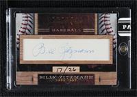 Billy Zitzmann (#d to 26) [Cut Signature] #/26