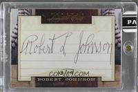 Bob Johnson (#d to 14) [Cut Signature] #/14