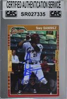 Tony Sanchez [CAS Certified Sealed]