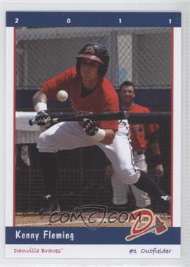 2011 Grandstand Danville Braves - [Base] #1 - Kenny Fleming