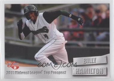 2011 Grandstand Midwest League Top Prospects - [Base] #_BIHA - Billy Hamilton