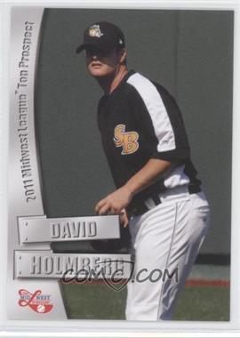 2011 Grandstand Midwest League Top Prospects - [Base] #_DAHO - David Holmberg