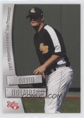 2011 Grandstand Midwest League Top Prospects - [Base] #_DAHO - David Holmberg