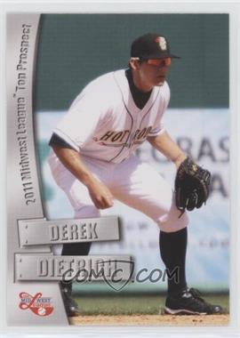 2011 Grandstand Midwest League Top Prospects - [Base] #_DEDI - Derek Dietrich