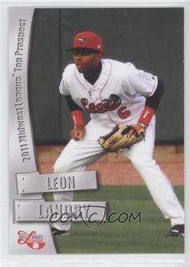 2011 Grandstand Midwest League Top Prospects - [Base] #_LELA - Leon Landry