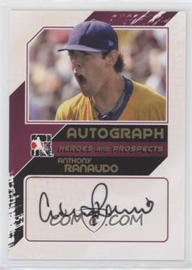 2011 In the Game Heroes and Prospects - Autographs - Close Up Gold #A-AR2 - Anthony Ranaudo /10