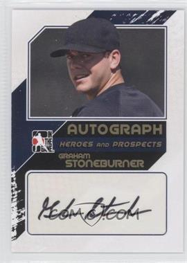 2011 In the Game Heroes and Prospects - Autographs - Close Up Gold #A-GS2 - Graham Stoneburner /10