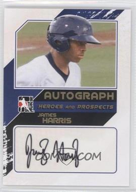 2011 In the Game Heroes and Prospects - Autographs - Close Up Gold #A-JHAR2 - James Harris /10
