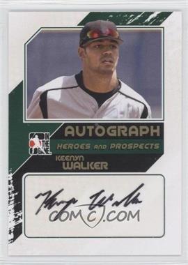 2011 In the Game Heroes and Prospects - Autographs - Close Up Gold #A-KW2 - Keenyn Walker /10