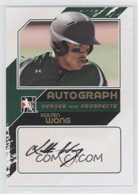 2011 In the Game Heroes and Prospects - Autographs - Close Up Gold #A-KWO2 - Kolten Wong /10