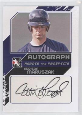 2011 In the Game Heroes and Prospects - Autographs - Close Up Silver #A-AM2 - Addison Maruszak /190