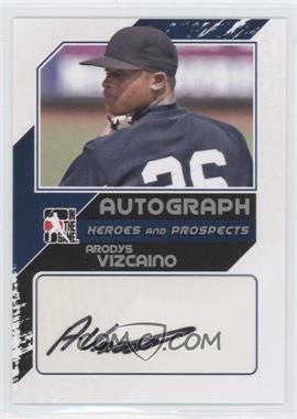 2011 In the Game Heroes and Prospects - Autographs - Close Up Silver #A-AV2 - Arodys Vizcaino /190