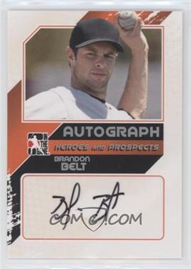 2011 In the Game Heroes and Prospects - Autographs - Close Up Silver #A-BB2 - Brandon Belt /190