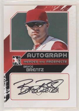 2011 In the Game Heroes and Prospects - Autographs - Close Up Silver #A-BBR2 - Bryce Brentz /190