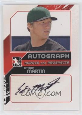 2011 In the Game Heroes and Prospects - Autographs - Close Up Silver #A-EM2 - Ethan Martin /190