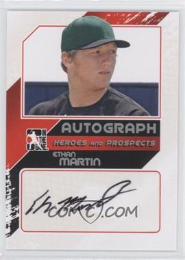 2011 In the Game Heroes and Prospects - Autographs - Close Up Silver #A-EM2 - Ethan Martin /190