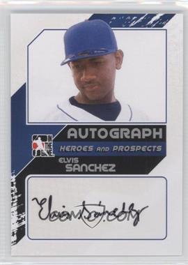 2011 In the Game Heroes and Prospects - Autographs - Close Up Silver #A-ES2 - Elvis Sanchez /190