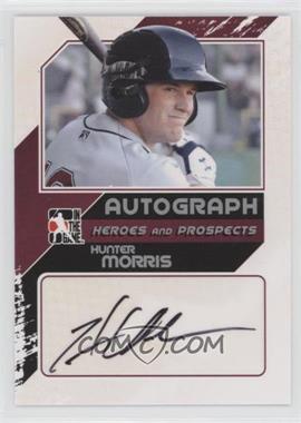 2011 In the Game Heroes and Prospects - Autographs - Close Up Silver #A-HM2 - Hunter Morris /190