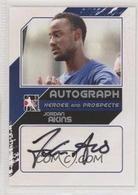 2011 In the Game Heroes and Prospects - Autographs - Close Up Silver #A-JA2 - Jordan Akins /190