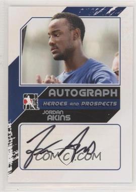 2011 In the Game Heroes and Prospects - Autographs - Close Up Silver #A-JA2 - Jordan Akins /190