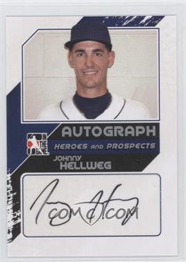 2011 In the Game Heroes and Prospects - Autographs - Close Up Silver #A-JH2 - Johnny Hellweg /190