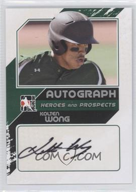 2011 In the Game Heroes and Prospects - Autographs - Close Up Silver #A-KW02 - Kolten Wong /190