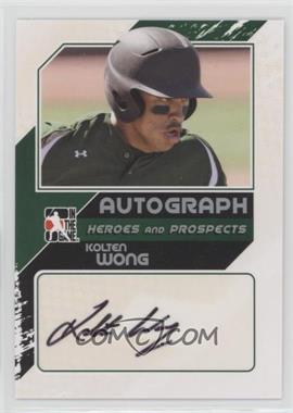 2011 In the Game Heroes and Prospects - Autographs - Close Up Silver #A-KWO2 - Kolten Wong /190