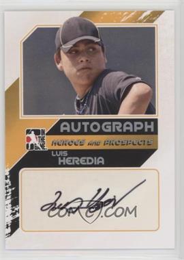 2011 In the Game Heroes and Prospects - Autographs - Close Up Silver #A-LH2 - Luis Heredia /190