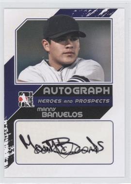 2011 In the Game Heroes and Prospects - Autographs - Close Up Silver #A-MB2 - Manny Banuelos /190