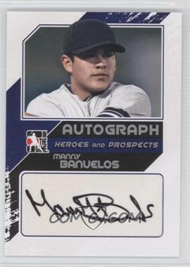 2011 In the Game Heroes and Prospects - Autographs - Close Up Silver #A-MB2 - Manny Banuelos /190