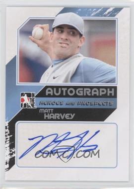 2011 In the Game Heroes and Prospects - Autographs - Close Up Silver #A-MH2 - Matt Harvey /190