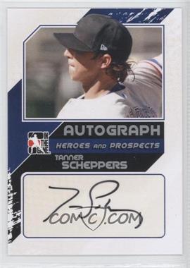2011 In the Game Heroes and Prospects - Autographs - Close Up Silver #A-TS2 - Tanner Scheppers /190