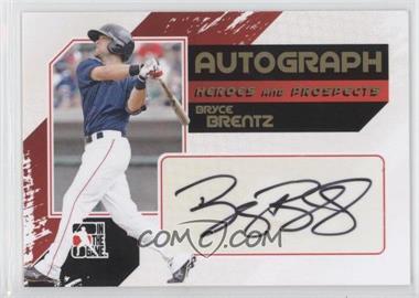 2011 In the Game Heroes and Prospects - Autographs - Full Body Gold #A-BBR - Bryce Brentz /10