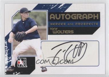 2011 In the Game Heroes and Prospects - Autographs - Full Body Gold #A-TW - Tony Wolters /10