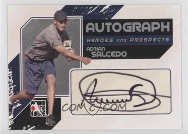 2011 In the Game Heroes and Prospects - Autographs - Full Body Silver #A-AS - Adrian Salcedo /390