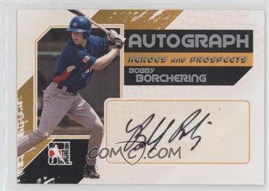 2011 In the Game Heroes and Prospects - Autographs - Full Body Silver #A-BBO - Bobby Borchering /390