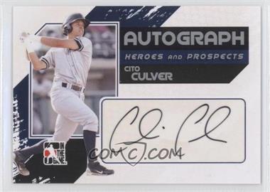 2011 In the Game Heroes and Prospects - Autographs - Full Body Silver #A-CCU - Cito Culver /390