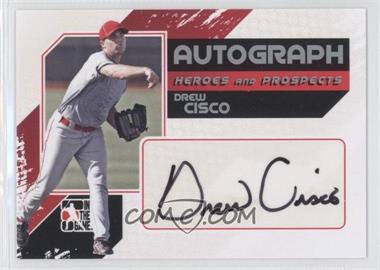2011 In the Game Heroes and Prospects - Autographs - Full Body Silver #A-DC - Drew Cisco /390