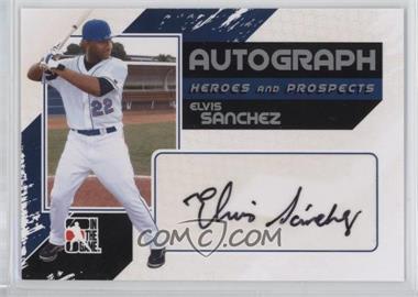 2011 In the Game Heroes and Prospects - Autographs - Full Body Silver #A-ES - Elvis Sanchez /390