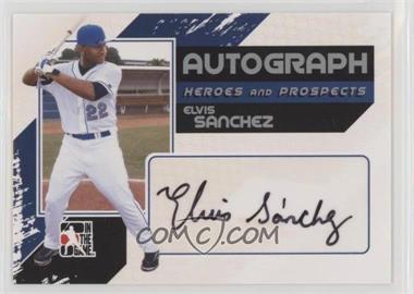 2011 In the Game Heroes and Prospects - Autographs - Full Body Silver #A-ES - Elvis Sanchez /390